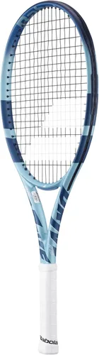 Vista 3 de Babolat Pure Drive Junior - Raqueta de tenis de 26 pulgadas de 11ª generación (azul claro/blanco) con accesorios opcionales