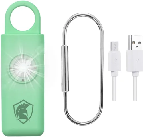 Vista 6 de Alarma de seguridad personal recargable (Aqua)