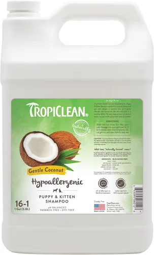 Vista 16 de TropiClean Champú Desodorante para Perros con Olor, Champú Profesional para Perros, Poderoso Control del Olor, Seguro para Cachorros, Aroma a Aloe