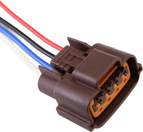 Vista 2 de Conector de sensor MAF de flujo de aire masivo del automóvil Enchufe la coleta del arnés de cables para Nissan Infiniti Mercury 1995-2014.