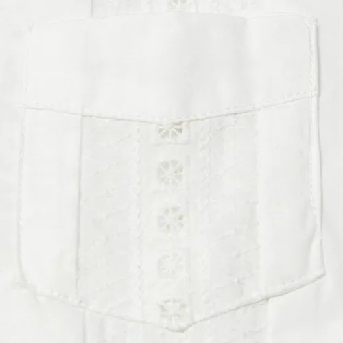 Vista 5 de JOGAL Camisas de guayabera cubana de manga corta con botones para la playa