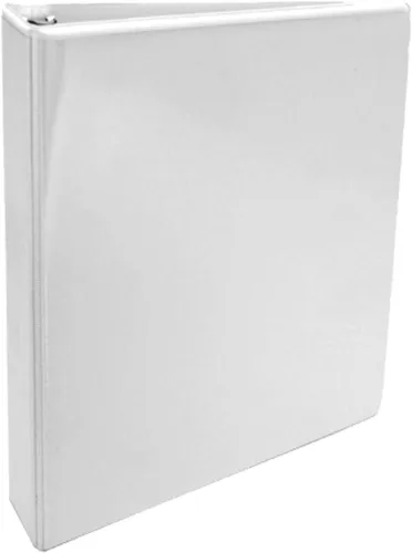 Vista 3 de 11" x 8.5" Binder, 1" Angle-D Anillo, Vista Binders (115910), Negro