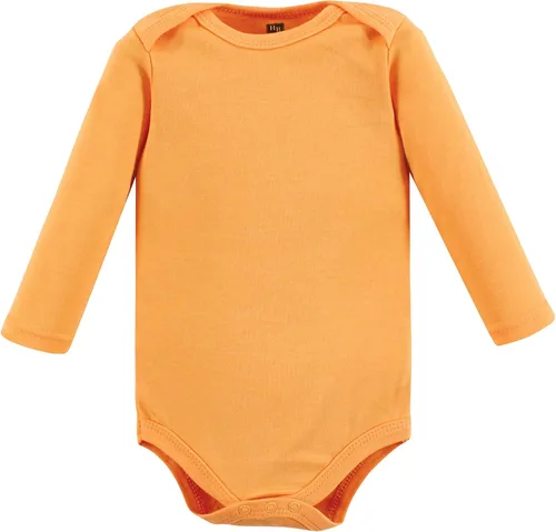 Vista 58 de Hudson Baby baby-boys Cotton Long-sleeve Bodysuits 5-pack