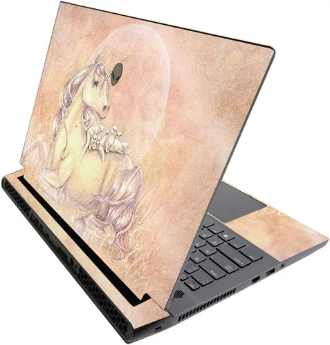 Vista 298 de MightySkins - Skin brillante con purpurina para Alienware M17 R3 (2020) y M17 R4 (2021) - Diversión de los años 90 Acabado duradero con purpurina