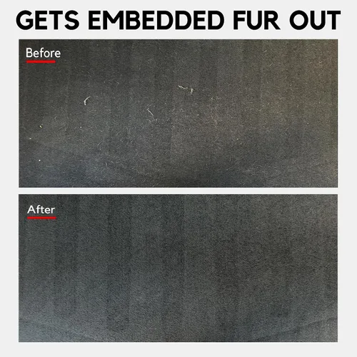 Vista 4 de Mini removedor de pelo de mascotas Removedor de pelo de perro para alfombras de coche y suministros de limpieza de automóviles, removedor de pelo