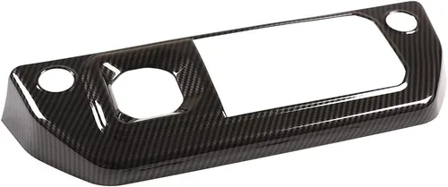 Vista 9 de Marco de botón de modo de aire acondicionado de control central ABS para Land Rover Defender 110 2020 2021 2022 2023 Accesorios de coche