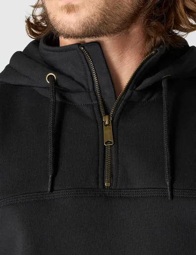 Vista 6 de Carhartt Sudadera con cremallera de un cuarto de ajuste holgado para hombre Rain Defender