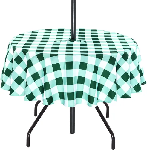 Vista 39 de Poise3EHome - Mantel impermeable antiderrames para exteriores e interiores, para camping, picnic, té de la tarde, asados, flores