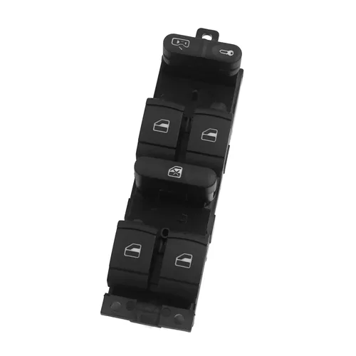 Vista 6 de Uxcell interruptor de ventana eléctrica para el lado del chofer para 98-05 VW Golf Jetta Passat B5 1J4 959 857 D
