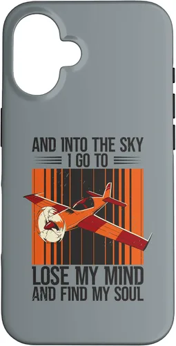Vista 31 de Funda de aviación para iPhone 12/12 Pro y Into The Sky Flying Airplane Pilot Flight Plane