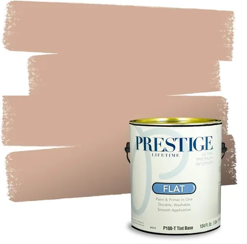 Vista 39 de PRESTIGE Pintura exterior e imprimación en uno, bronceado Aberdeen, plano, 1 galón