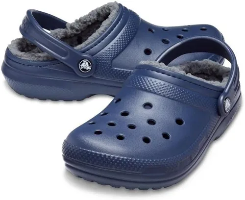 Vista 3 de Crocs - Zuecos para adultos, con forro, clásicos, unisex