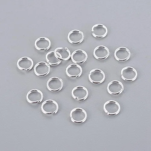 Vista 34 de HDSupplies 100 piezas - 4mm de argollas de acero inoxidable 304 de tono negro - Calibre 22 (espesor de 0.6mm)