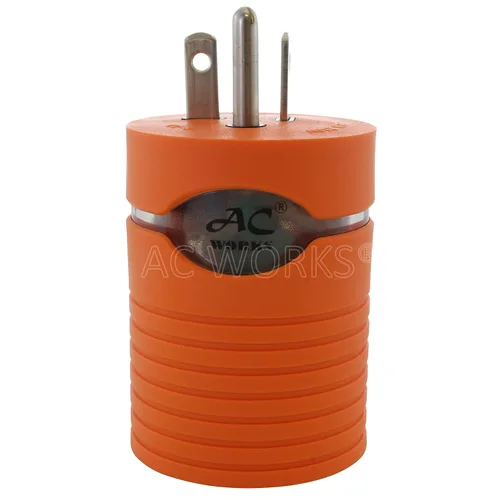 Vista 7 de AC WORKS [AD620L620] Adaptador de bloqueo NEMA 6-20P 20Amp 250Volt Macho Plug a NEMA L6-20R 20Amp 250Volt Bloqueo Conector Hembra