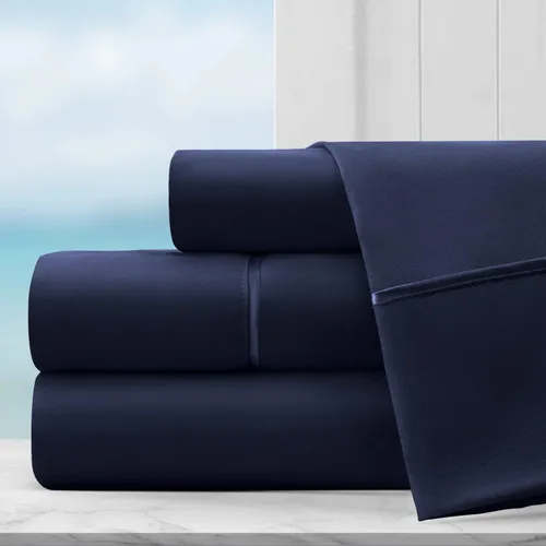 Vista 11 de Sábanas Flex Top Split Head Queen para cama ajustable de 800 TC-100% algodón, 4 piezas, sábanas divididas medias superiores para dormir número cama