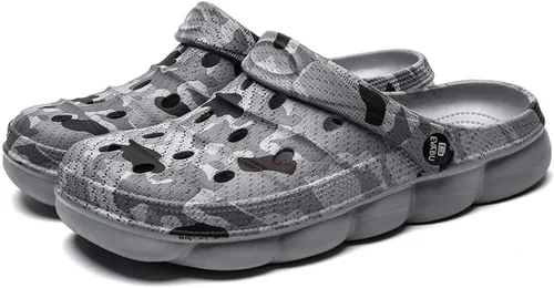 Vista 15 de CERYTHRINA Zuecos de jardín para hombre y mujer, sandalias de verano, ligeras, antideslizantes, zapatos deportivos unisex para adultos