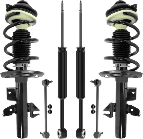 Vista 37 de Detroit Axle - Kit de puntales delanteros de 6 piezas para Ford Escape 2014-2019, 2 puntales y muelles helicoidales, 2 enlaces de barra