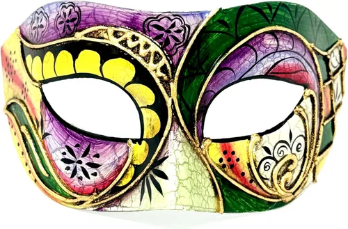 Vista 25 de Máscara de estilo steampunk para hombre, máscara de Mardi Gras, disfraz de Halloween, boda, fiesta, cosplay