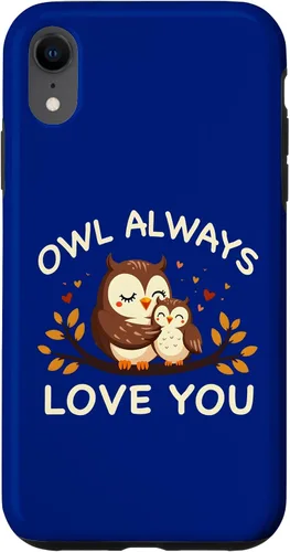 Vista 25 de Owl Always Love You Mon, Parent Endearing Touching Moment Case for iPhone 17