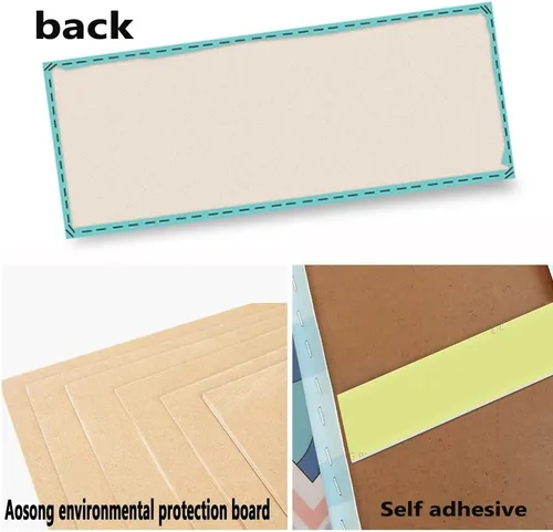 Vista 7 de Adhesivos de pared anticolisión, acolchado de pared de poliuretano, autoadhesivo, paneles de pared 3D, acolchado de pared para habitación