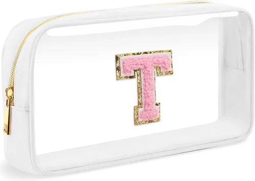 Vista 25 de Bolsa de Maquillaje Transparente Pequeña Bolsa de Cosméticos Bolsa de Viaje de Artículos de Aseo Bolsa Transparente con Cremallera Bolso Organizador