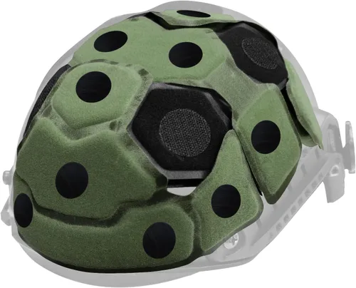 Vista 12 de Almohadillas tácticas para casco - Insertos universales de recambio de espuma de memoria interna para cascos ACH, MICH, EXF