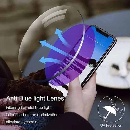 Vista 4 de Gafas de lectura progresivas antiazules de alta dureza Sapphire 2023 de doble uso lejano y cercano