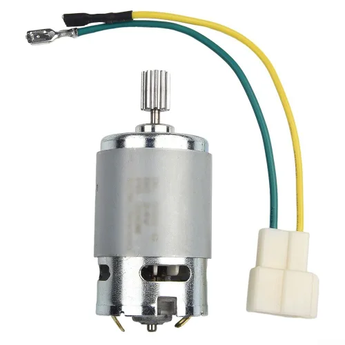 Vista 13 de Motores para coche eléctrico para niños, apto para coche eléctrico 550 RS390 RS380 12V 6V DL555 24V 10 dientes motorreductor de alta velocidad