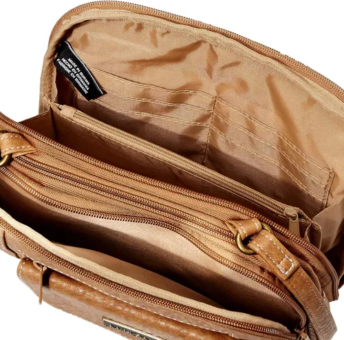 Vista 5 de MultiSac Zippy - Bolso cruzado con triple compartimento