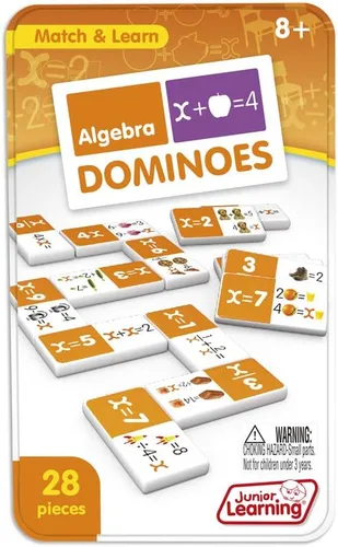 Vista 4 de Junior Learning Dominó de álgebra JL497, Multi