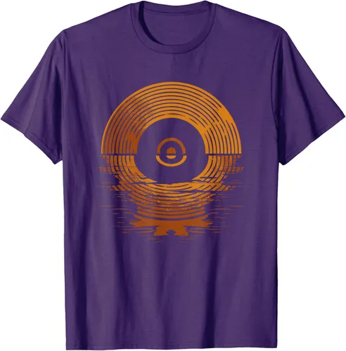 Vista 62 de Vinyl LP Records - Camiseta de vinilo Sunset Negro