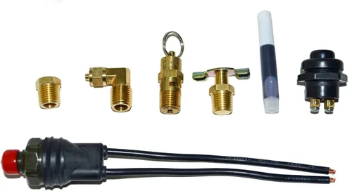 Vista 11 de Kleinn Air Horns SDKIT-230 Bocina de tren atornillada/Sistema de aire a bordo para camiones diésel Ford F-250/F-350 Super Duty