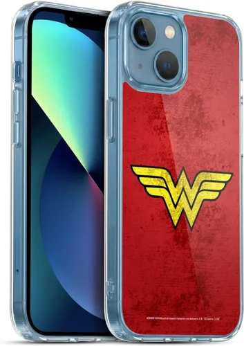 Vista 19 de Head Case Designs Funda de gel suave con licencia oficial de Wonder Woman DC Comics Classic Logos compatible con Apple iPhone 7 Plus/iPhone 8 Plus