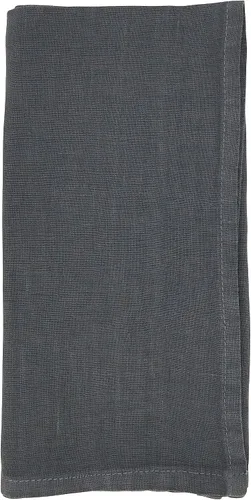 Vista 6 de Saro Lifestyle Pure Linen Elegance Servilleta de mesa (juego de 4), aguamarina, 20 pulgadas