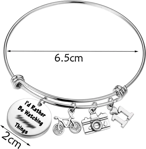 Vista 2 de TGBJE Regalo para fanáticos del programa de televisión con texto en inglés "I d Rather Be Watching Keying