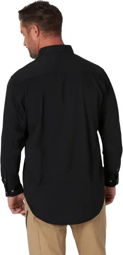 Vista 2 de Wrangler Riggs Workwear - Camisa de trabajo de sarga y manga larga para hombre