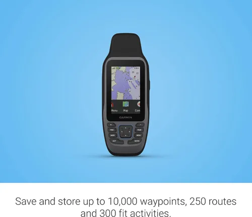 Vista 4 de Garmin GPSMAP 79sc, GPS marino de mano precargado con BlueChart g3 Coastal Charts, diseño resistente y flotadores en el agua