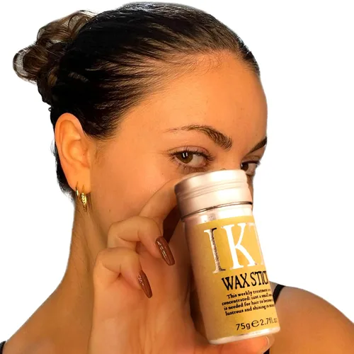Vista 6 de Barra de Cera para Cabello para Cabellos Rebeldes – Barra de Cera para Peinar hacia Atrás para Mujeres y Niños Barra de Gel Capilar Ligera y No