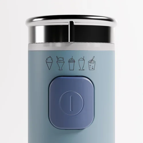 Vista 2 de Máquina para hacer helados con tazas de 3* 3/4 pintas, programa de 5 azul-gris