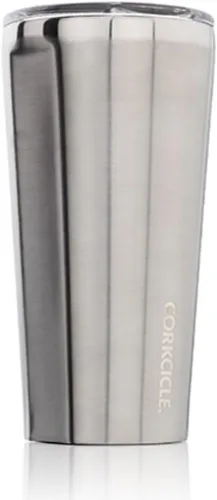 Vista 19 de Corkcicle - Taza de viaje, acero inoxidable con aislamiento Camuflaje del bosque