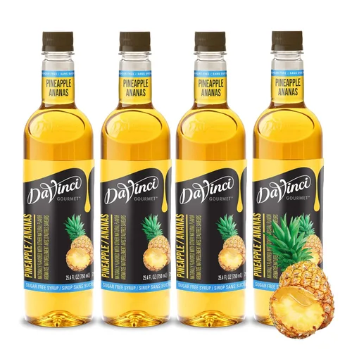 Vista 33 de DaVinci Gourmet - Jarabe de nueces de macadamia sin azúcar, 25.4 onzas líquidas (paquete de 4)