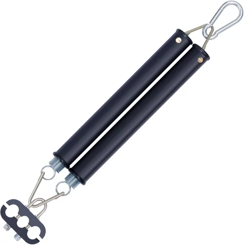 Vista 8 de Cheemuii Kit de Resorte Tensor Doble de 16" con Soporte para Manguera de Remolque, Resorte Tensor Resistente para Kit de Líneas de Aire de Camión