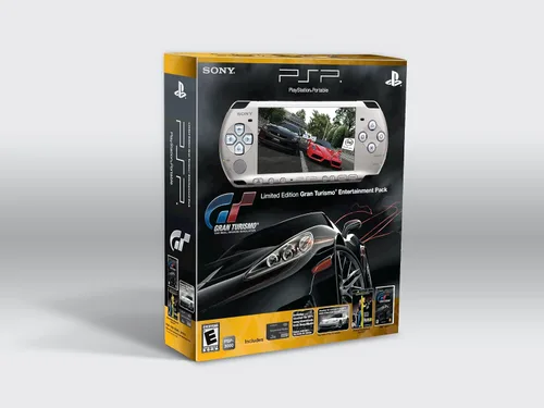 Vista 4 de PlayStation Portable Limited Edition Gran Turismo Entertainment Pack - Mystic Silver