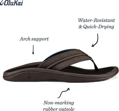 Vista 4 de Sandalias Olukai Hokua para hombre