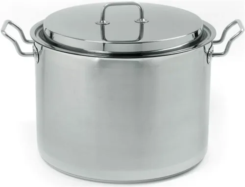 Vista 2 de Norpro KRONA - Olla de acero inoxidable de 12 cuartos de galón con tapa