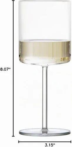 Vista 7 de Schott Zwiesel Zwiesel Glas Tritan Modo Collection Copa de vino blanco, 13.5 onzas, compra 6, obtén 8