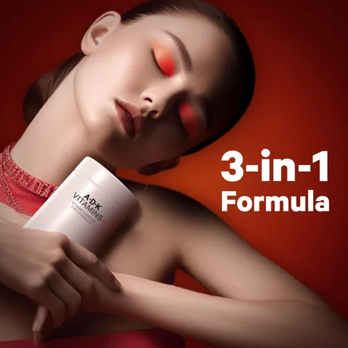 Vista 4 de Codeage Daily ADK - Paquete de vitaminas y probióticos – Palmitato de retinilo de vitamina A, colecalciferol de vitamina D3, vitamina K, 50 mil