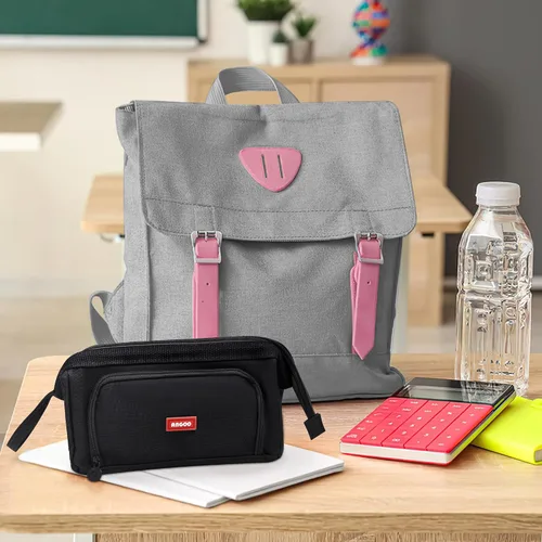 Vista 5 de Estuche Para Lápices de Gran Capacidad Estuche Grande Para Lápices Estética Especial Bolsa Escolar Para Bolígrafos Para Niñas Adolescentes