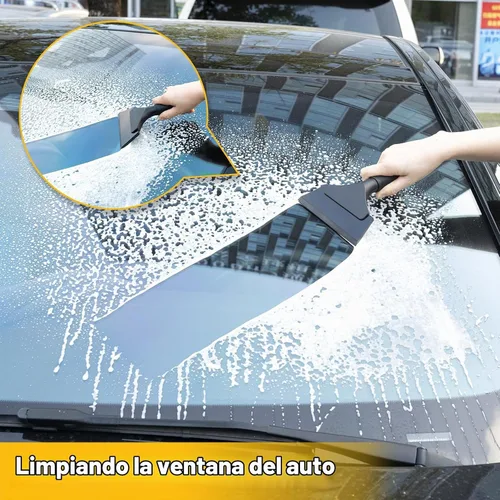 Vista 5 de Gomake Juego de herramientas de envoltura de vinilo, kit de tinte de ventana, espátula de goma pequeña, kit de aplicación de tinte de ventana