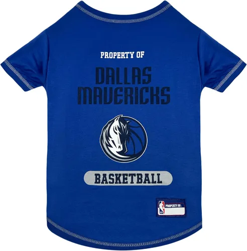 Vista 6 de Pets First Sudaderas con capucha y camiseta con licencia de la NBA para perros y gatos, Miami Heat, S